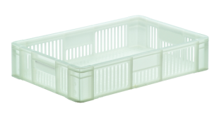 Caixa Plástica Vazada - CN 60 L - Laticínios - Produtos - Pisani