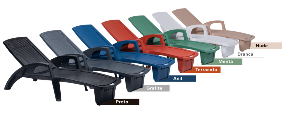 ESPREGUIÇADEIRA SOLE - Linha Completa - Produtos - Pisani Soluções